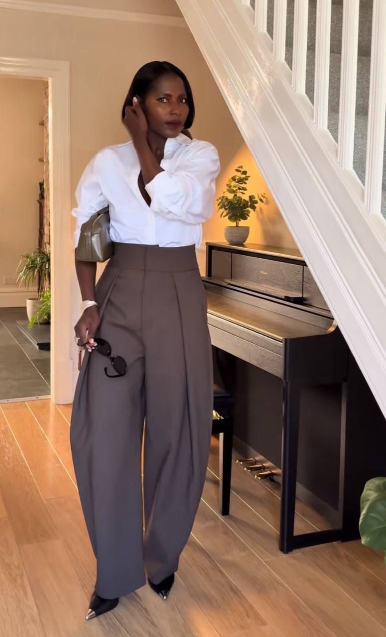 lanmrem модные женские широкие брюки с высокой талией,брюки женские с широкими штанинами,брюки женские повседневные с широкими штанинами,женские прямые брюки с высокой талией vgh,брюки палаццо серые