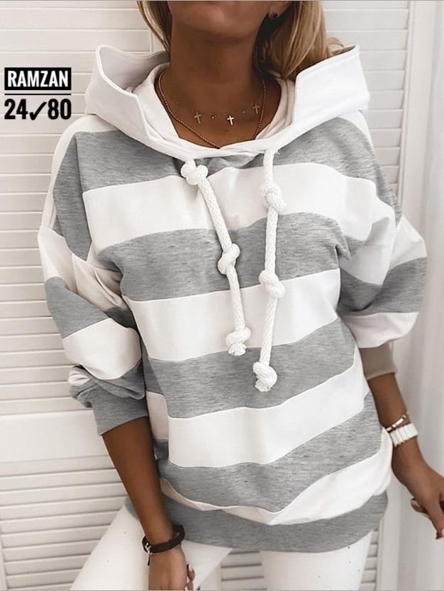 женская толстовка,женская толстовка с капюшоном,толстовка в полоску,модные женские толстовки,модная толстовка