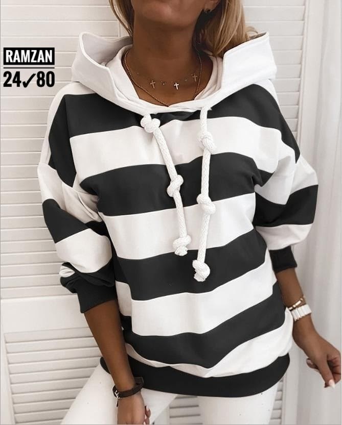 женская толстовка,женская толстовка с капюшоном,толстовка в полоску,модные женские толстовки,модная толстовка