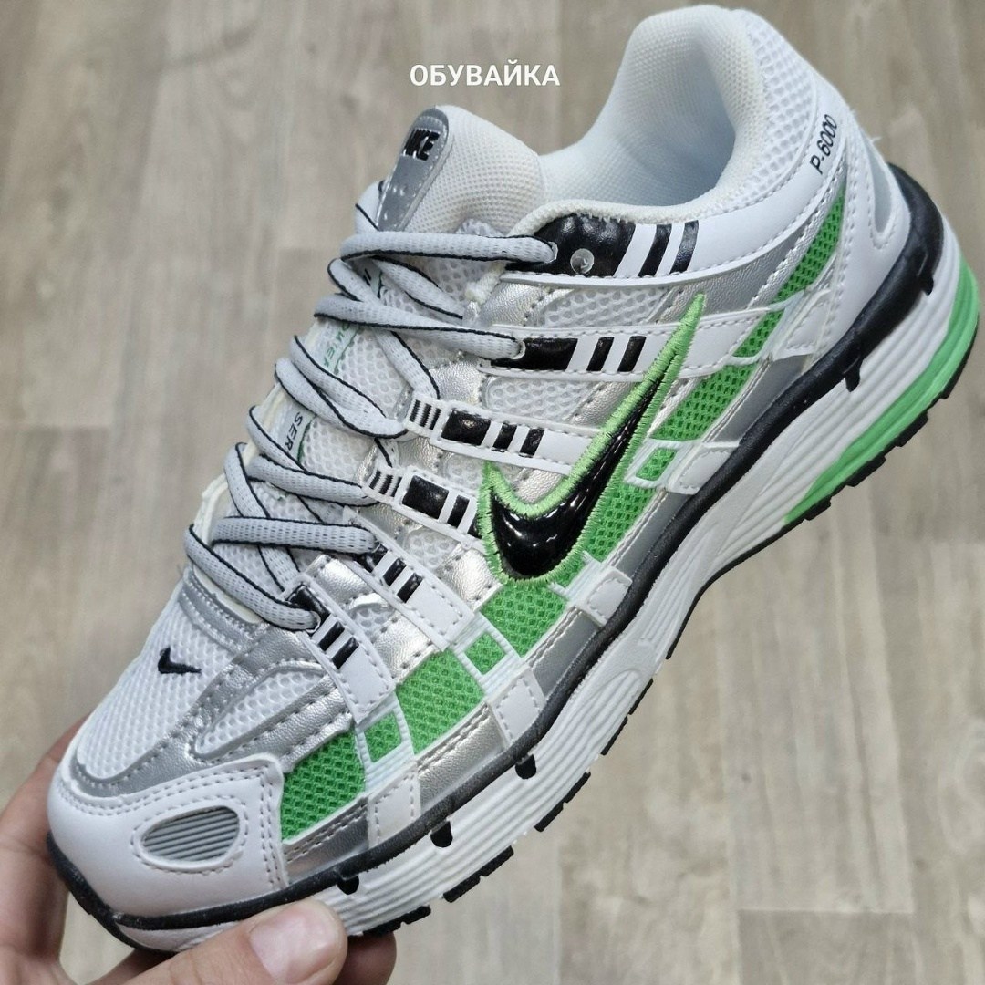 мужские кроссовки для бега nike p-6000,nike p 6000,nike p-6000 pure platinum/white/black,кроссовки,nike p-6000 кроссовки женские silver