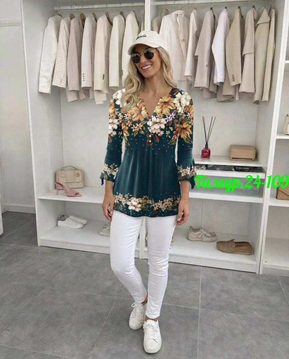 женская блузка,блузка изумрудного цвета,блуза,блузка,блузка с вышивкой
