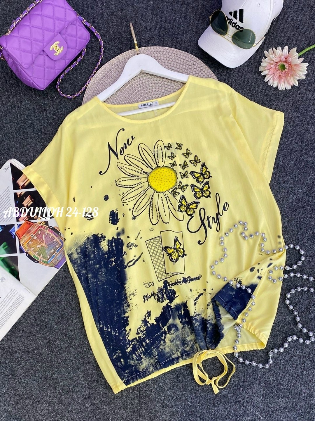 женская футболка,туника нарядная,туника женская,футболка желтая,футболки оверсайз с принтами
