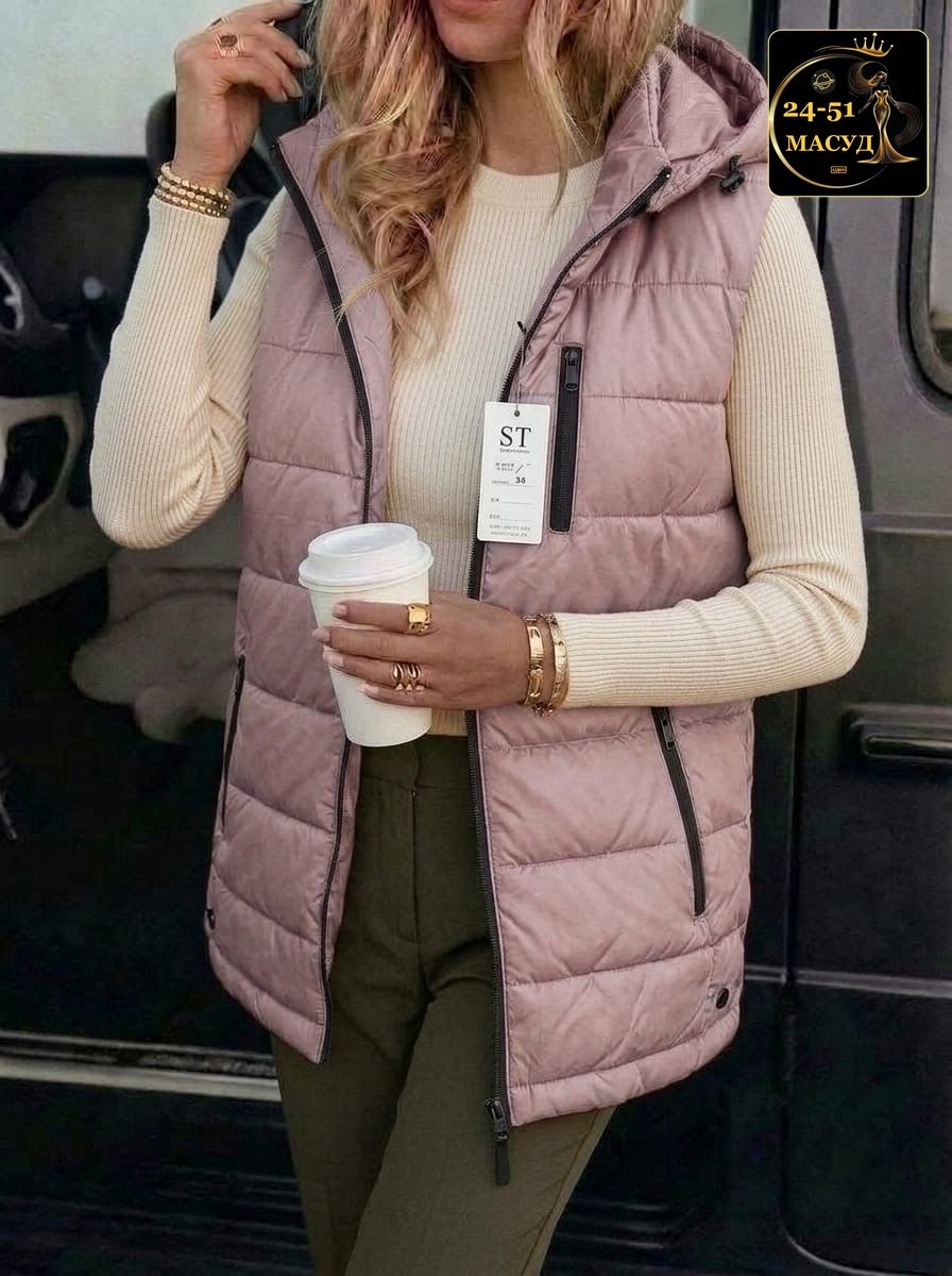 жилетка женская,жилет женский,жилет,жилет утепленная,жилетка