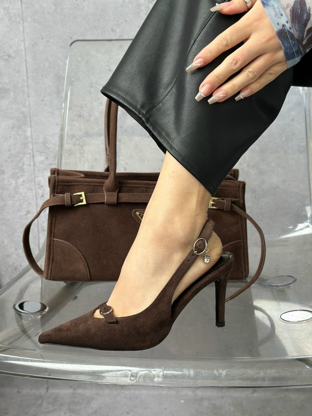 ,коричневые замшевые туфли женские, женская,туфли лодочка,замшевые туфли