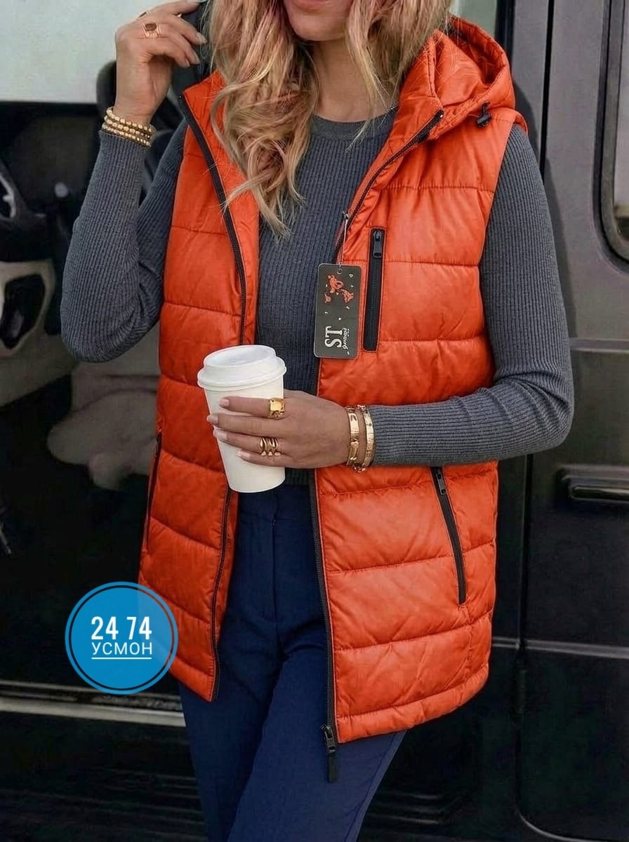 жилетка женская,жилет женский,жилетка,жилет,жилет удлиненный