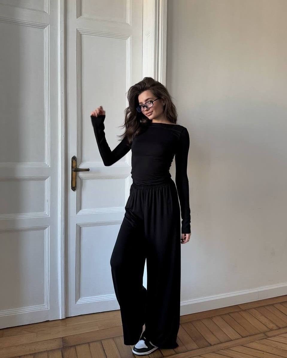 женский костюм с брюками,костюм двойка,женские костюмы,широкие брюки,брючный костюм лапша женский