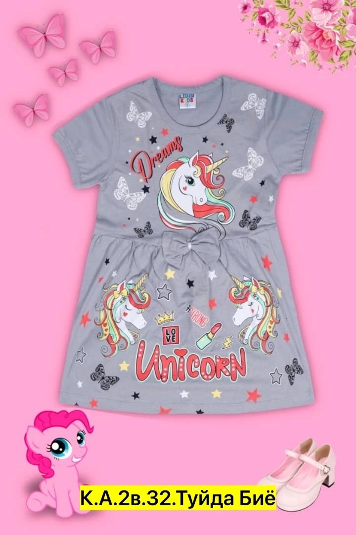 платья детские,для девочек платья,платья детские для девочек,платье единорога для девочек,детская платье
