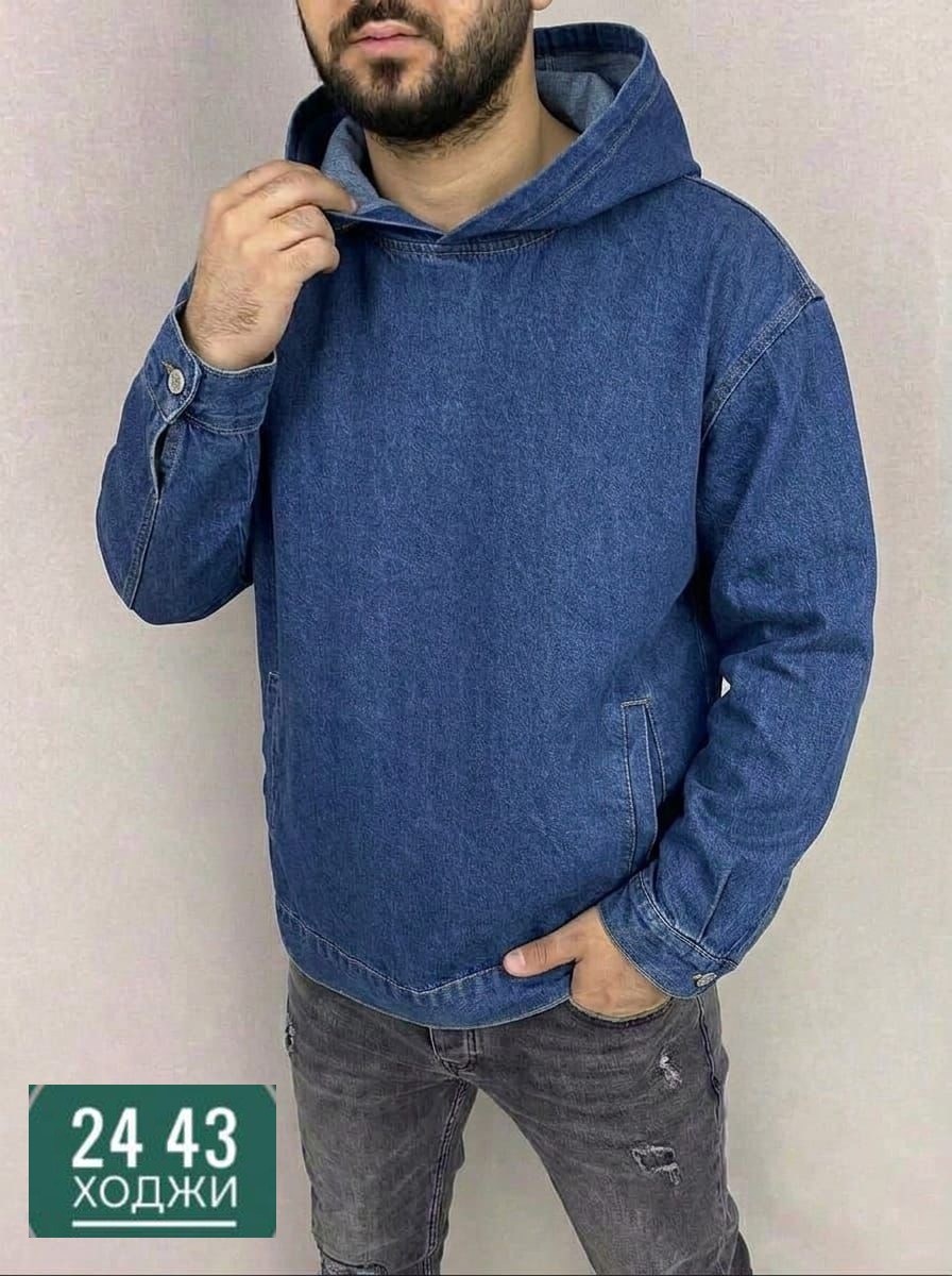 джинсовая куртка с капюшоном мужская,джинсовая куртка,джинсовая куртка мужскaя,куртка джинсовая с капюшоном,джинсовая кофта