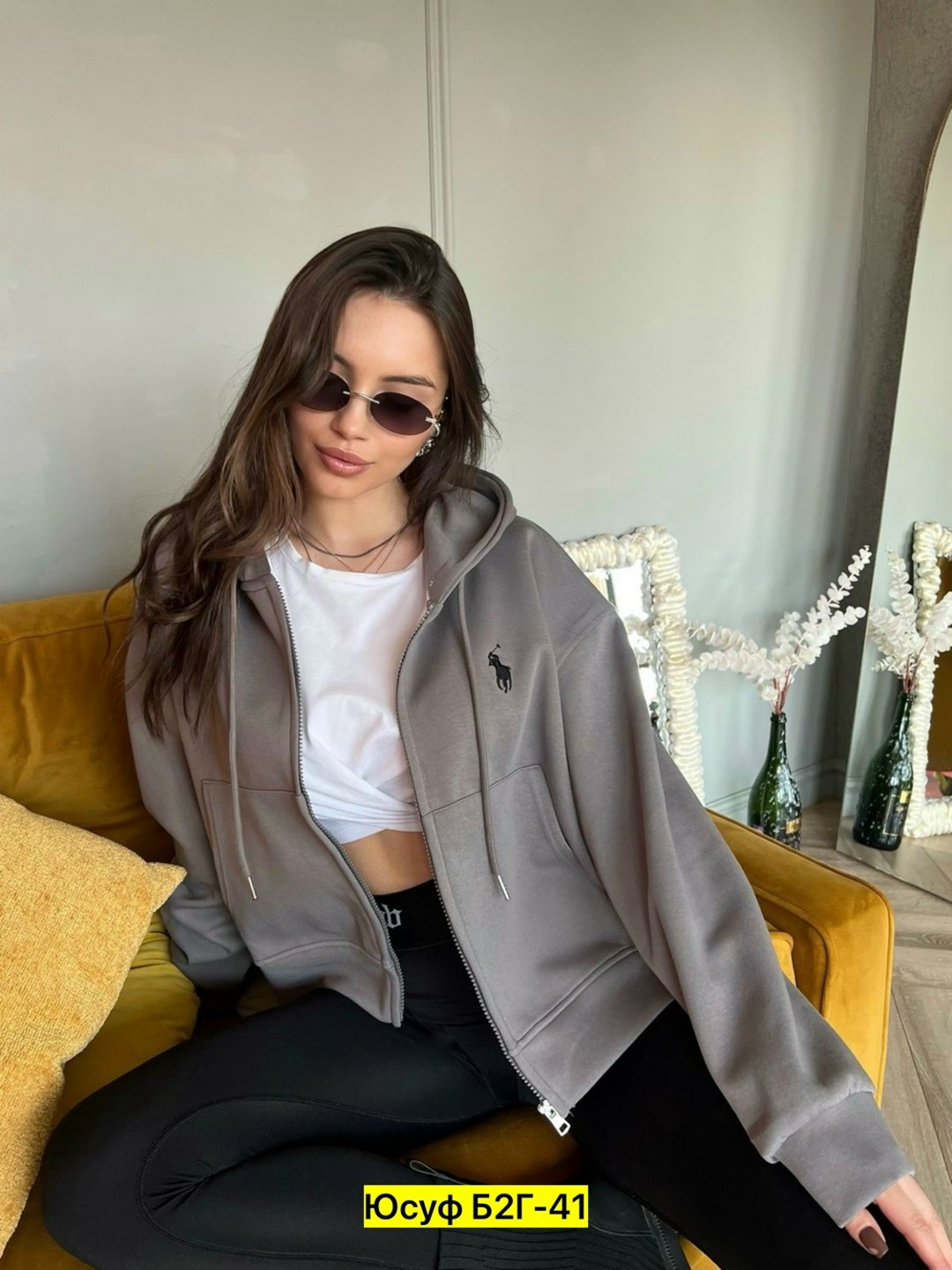 укороченная зип худи на молнии оверсайз,свитшот женская,женская кофта,женская толстовка,толстовка