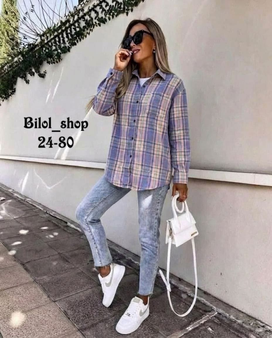 женская рубашка,рубашка в клетку,рубашка женская в клетку,рубашка,рубашка в клетку женская оверсайз