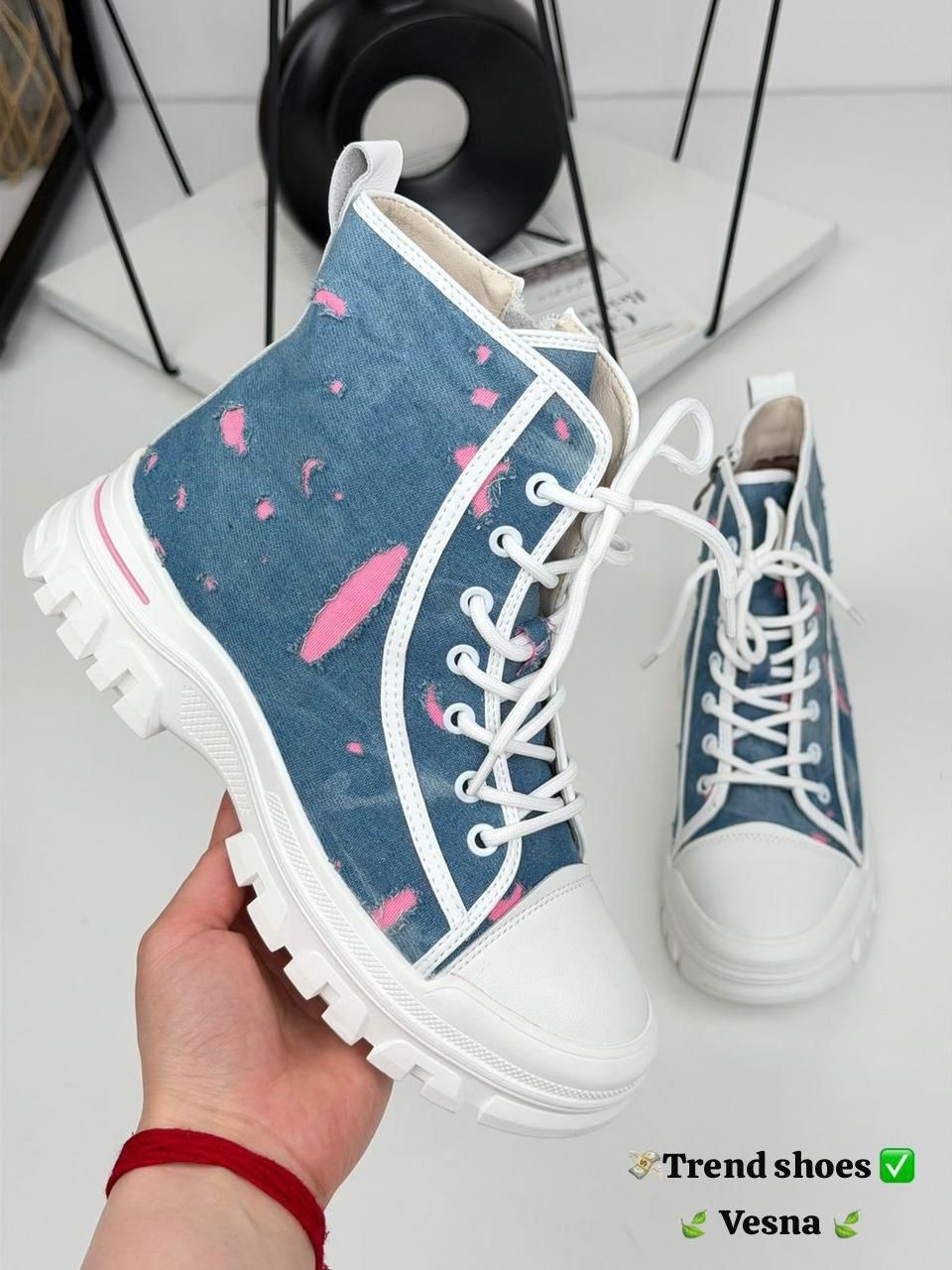 джинсовые кроссовки,джинсовые ботинки,ботинки джинсовые mavi melek,,джинсовая