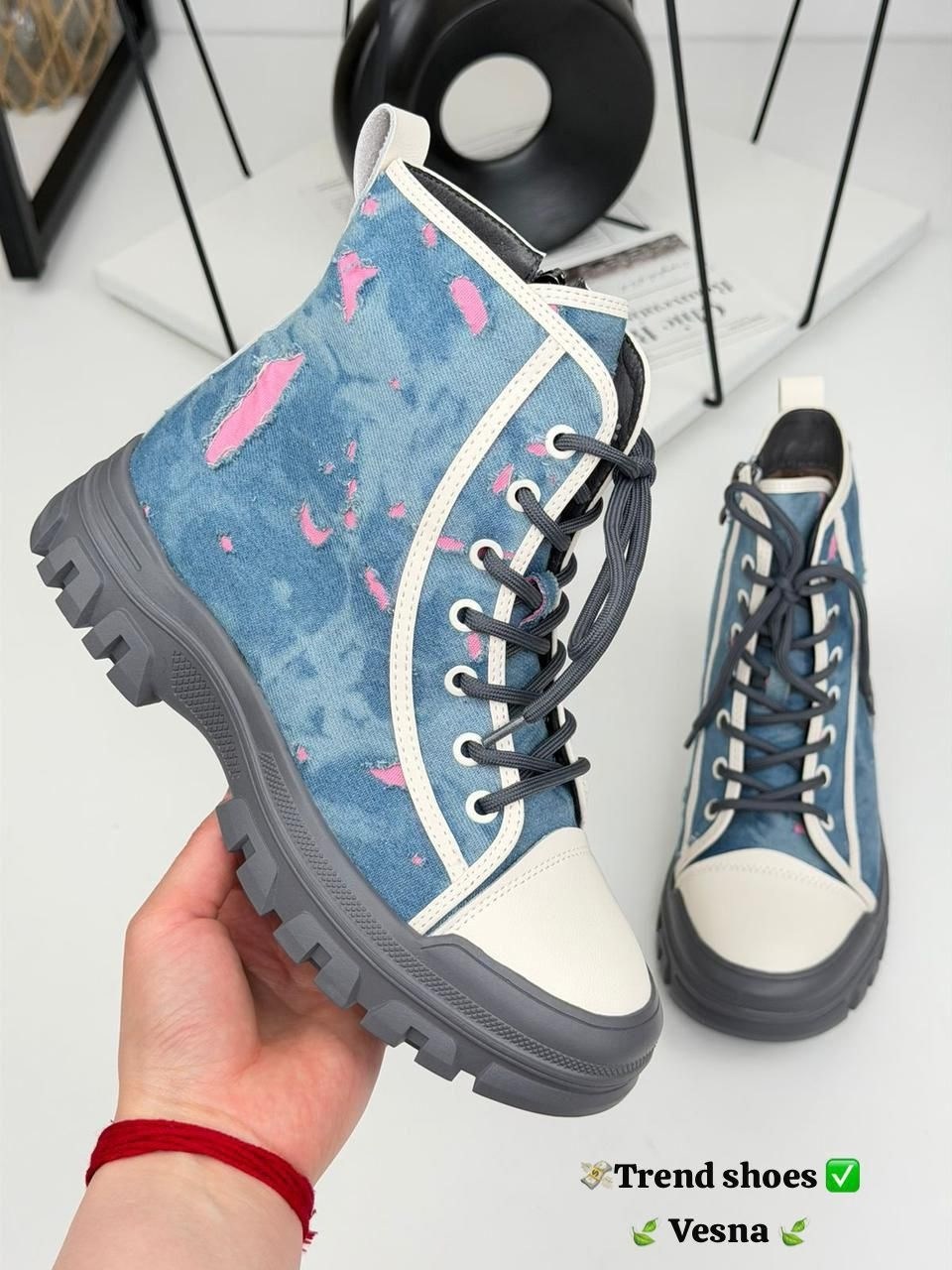 джинсовые кроссовки,джинсовые ботинки,ботинки джинсовые mavi melek,,джинсовая