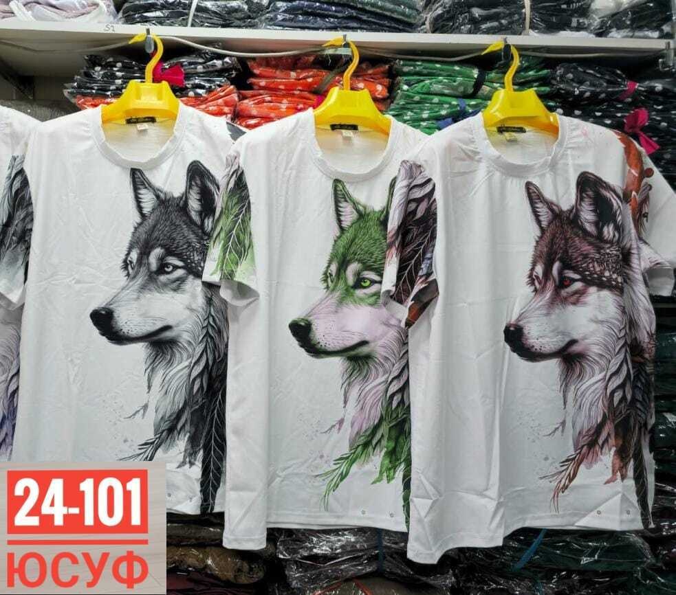 футболки мужские,мужская футболка с принтом волка,футболка с волками,мужская футболка с графическим принтом волка,футболка мужская летняя