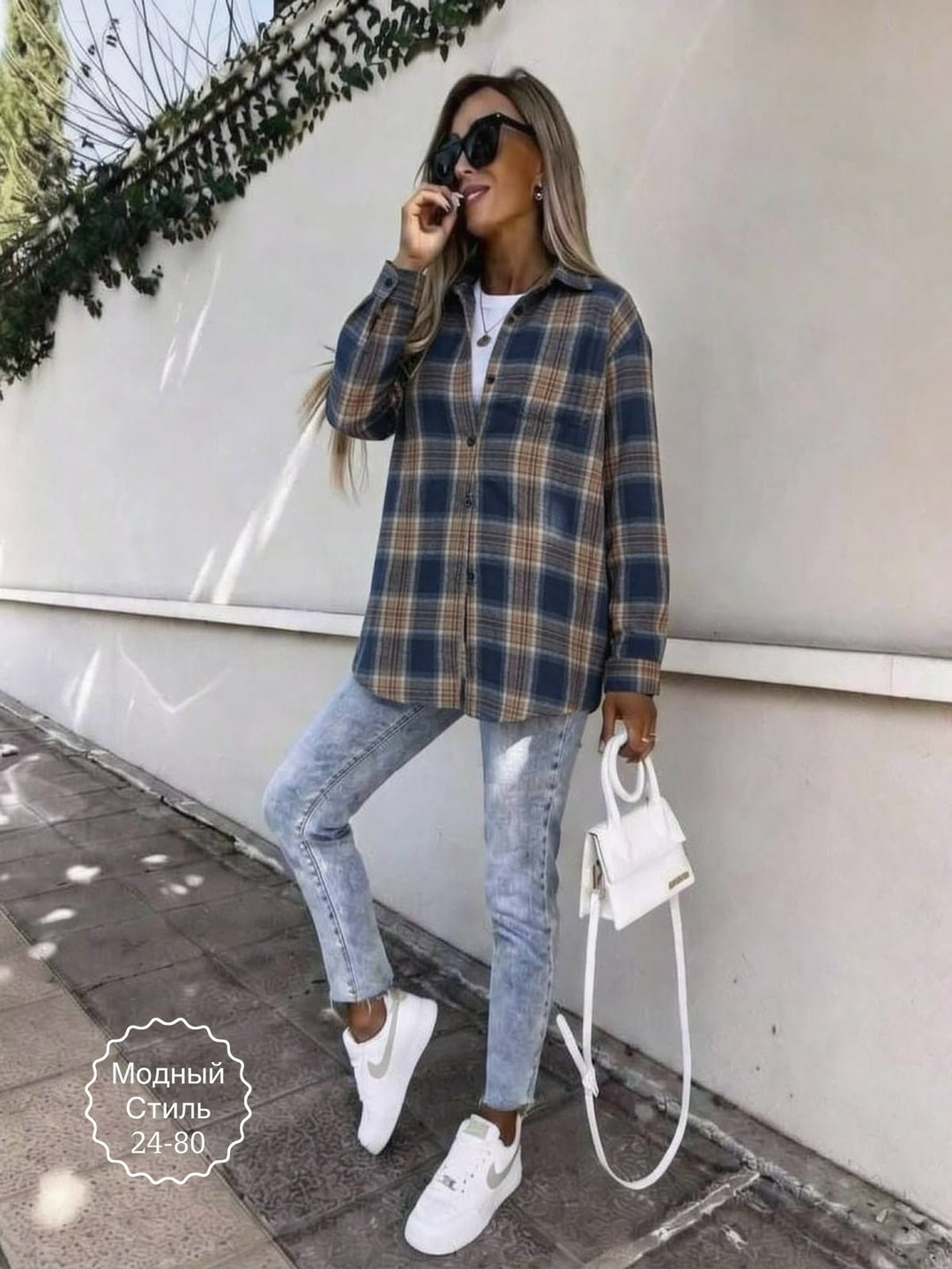 рубашка женская теплая в клетку оверсайз,женская рубашка,женская рубашка в клетку,рубашка клетчатая,модная свободная клетчатая женская рубашка