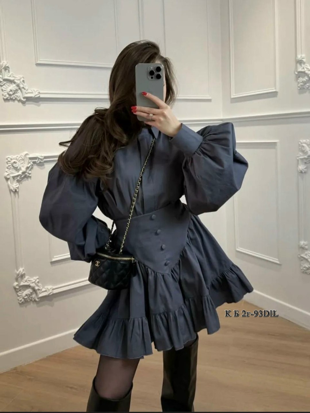 мини-юбка с оборками и рубашкой из полиэстера,платье,,платье женское,костюм с рубашкой и юбкой