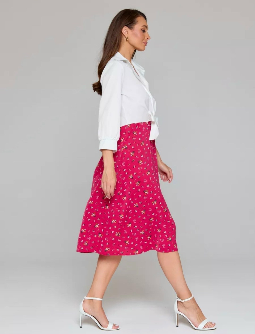 сарафан с рубашкой,модные наряды,костюм с платьем,платье сарафан с рубашкой