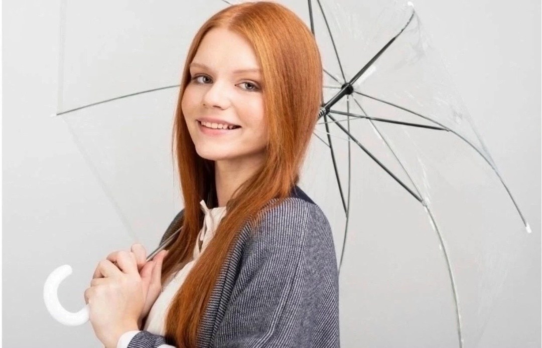 прозрачный зонт трость,прозрачный зонт,фотосессия с прозрачным зонтом,фотосессия с зонтом,женский зонт