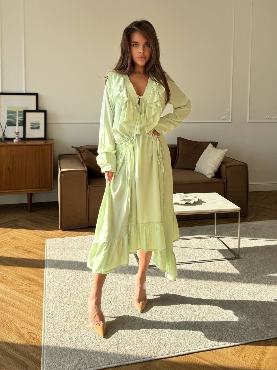 нежное платье,платье розовый,платье с воланами розовое женское,платья в стиле бохо,розовое платье с рюшами