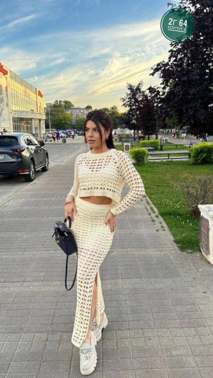 вязаный костюм с юбкой,ванесса монторо,вязаные костюмы женские,вязаный костюм женский с юбкой,вязаные костюмы