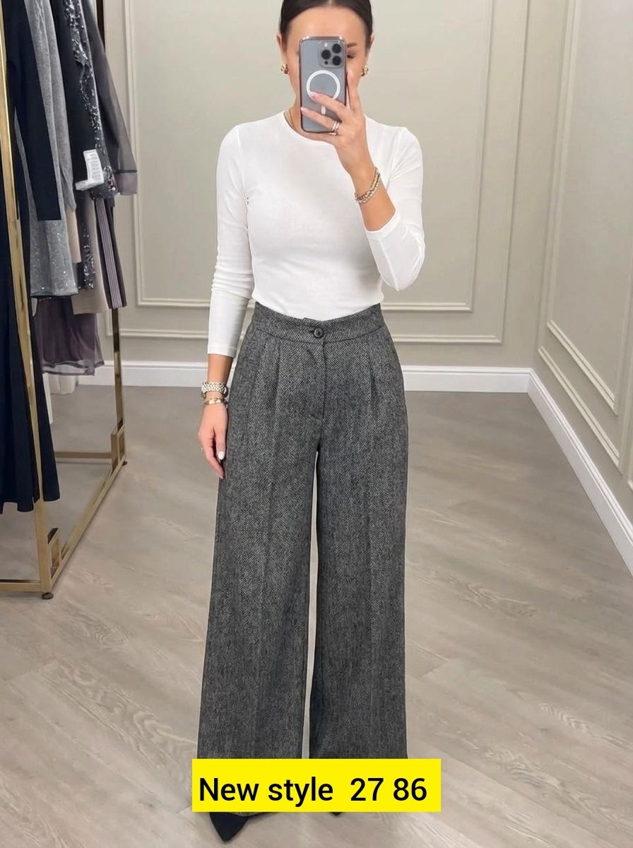 брюки женские,брюки женские брюки,женские брюки палаццо теплые серые 3184,брюки бриджи,брюки бриджи капри