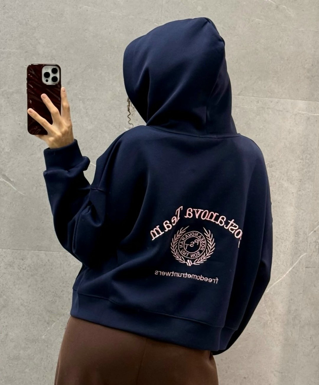 толстовка,женская толстовка,темно синяя толстовка,толстовка с капюшоном,толстовка женская с капюшоном