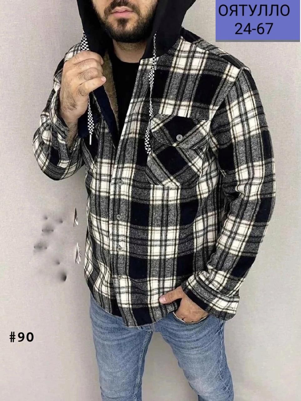 рубашка на меху,рубашка с капюшоном,рубашка теплая мужская,утепленная рубашка,рубашка теплая на флисе