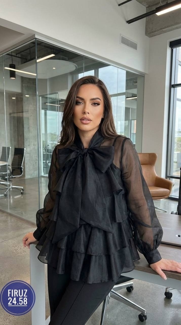 блуза,блузка из органзы,блузка шифоновая,блузка прозрачная из органзы,женская блуза