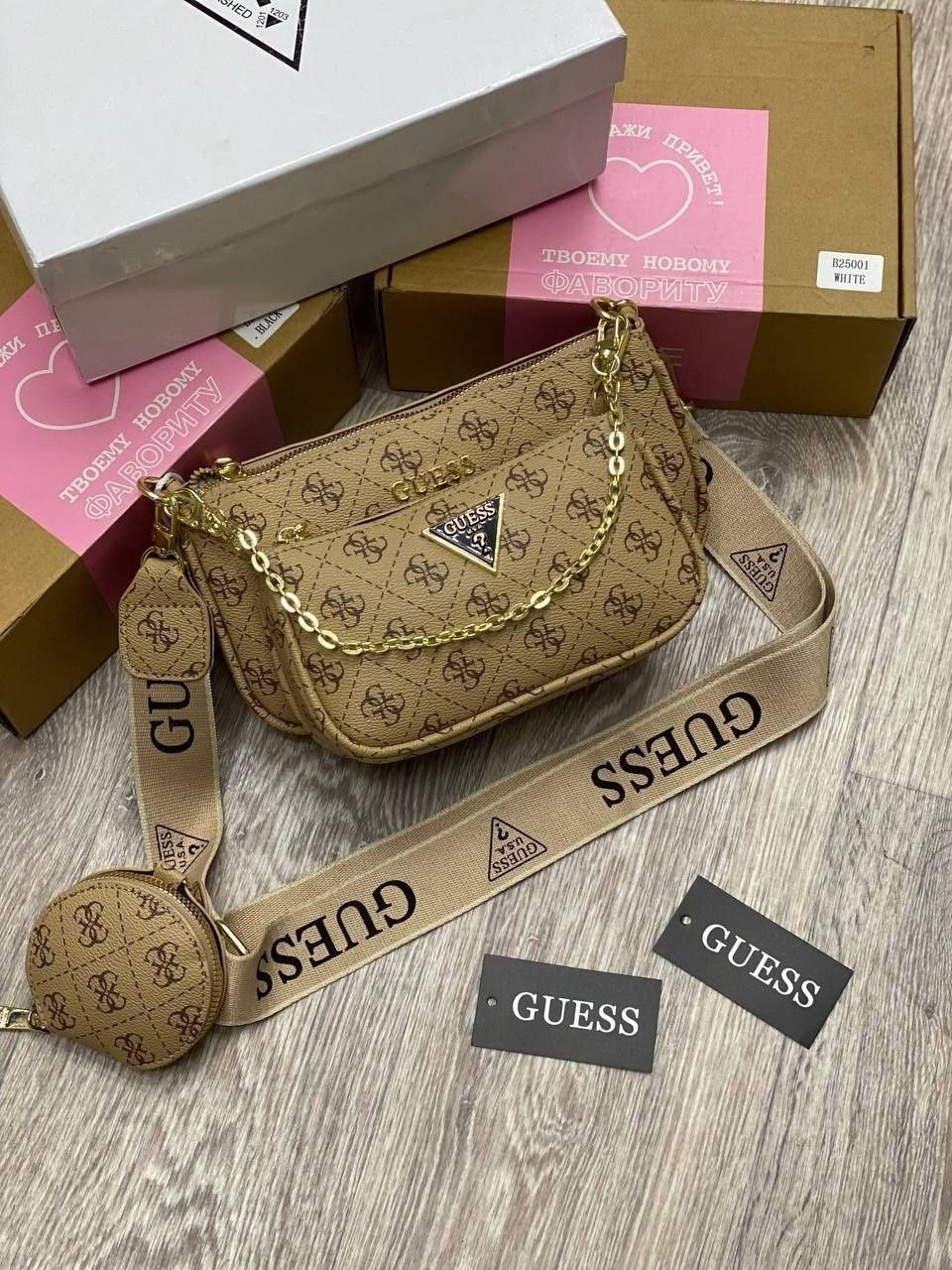 сумка женская guess,сумка guess,сумка женская guess 213181340,сумка кросс боди guess,сумка guess бежевая