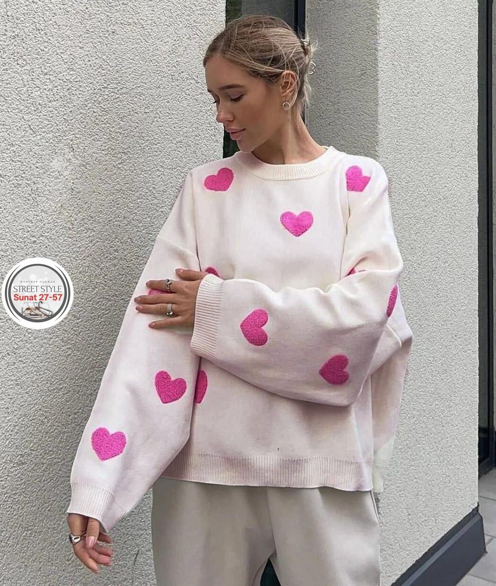 свитер туника вязаный оверсайз,туника вязаная оверсайз,кофта голубая,свитер женский оверсайз,свитер оверсайз с принтом