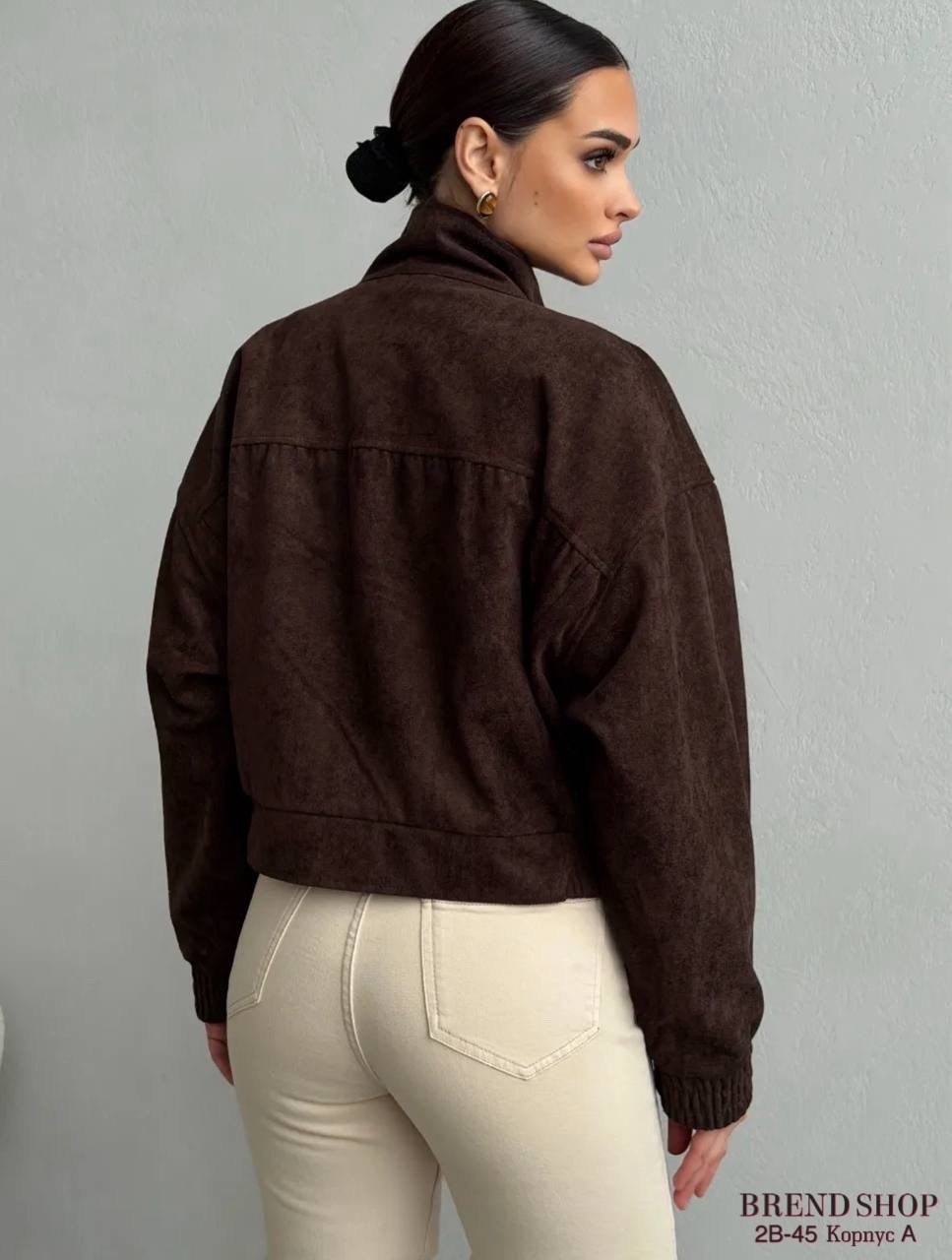женская куртка бомбер из эко замши коричневого цвета,женская куртка бомбер из эко замши коричневого цвета модель № 30446,куртка бомбер замшевый оверсайз lofus 325114194,бомбер укороченный оверсайз зам