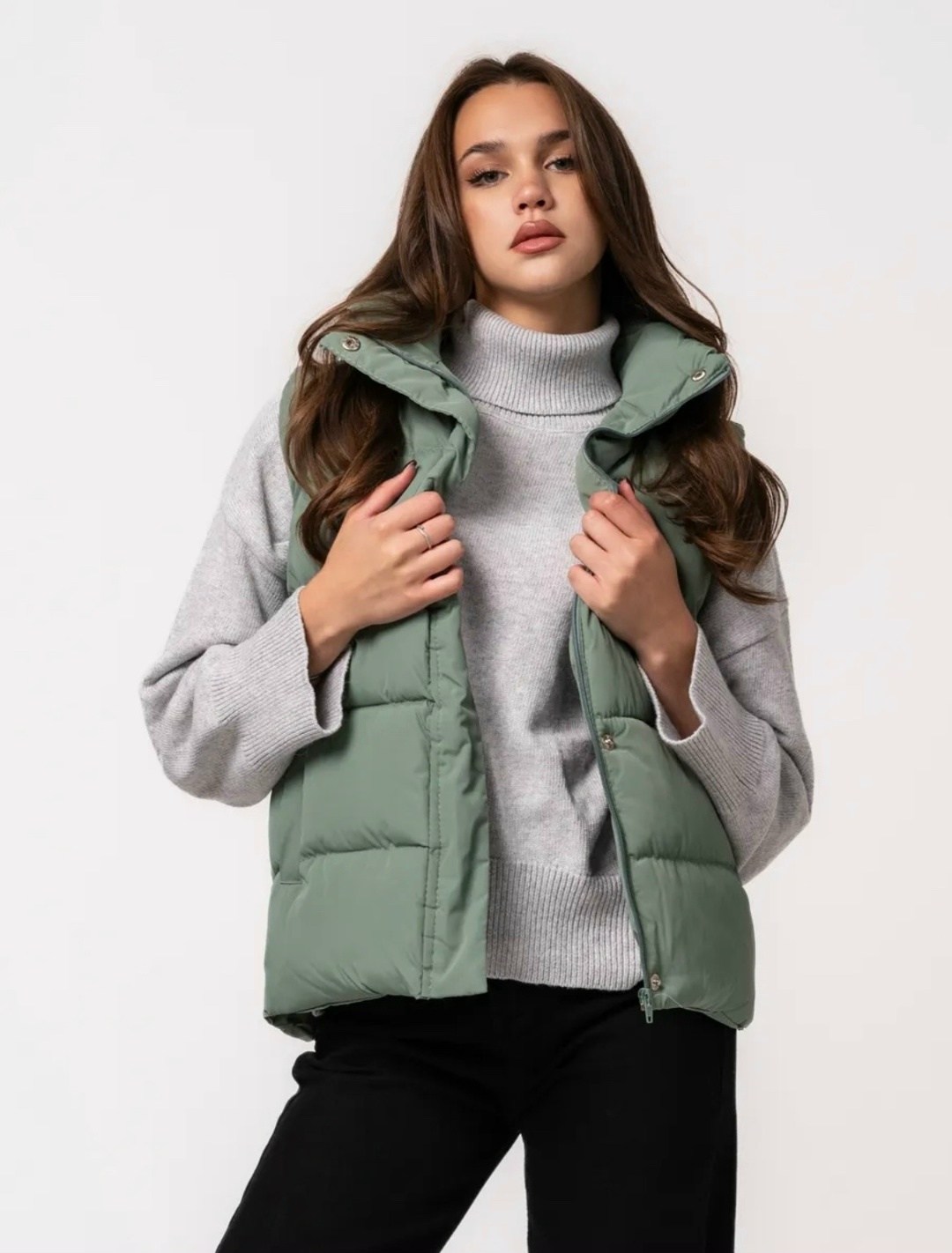 жилетка женская,жилет женский,жилетка белая,женский утепленный жилет,жилетка укороченная женская дутая