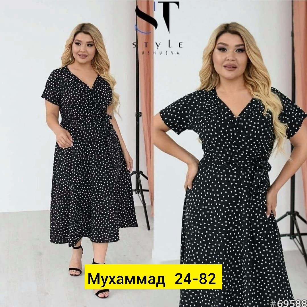 платья,платья женские больших размеров,платье женской,платья из софта для женщин,платье женское в горошек больших размеров