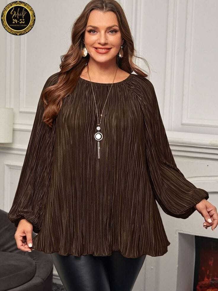 плиссированная блузка,блузка с воротником,туника женская,женская блузка,женская кофта