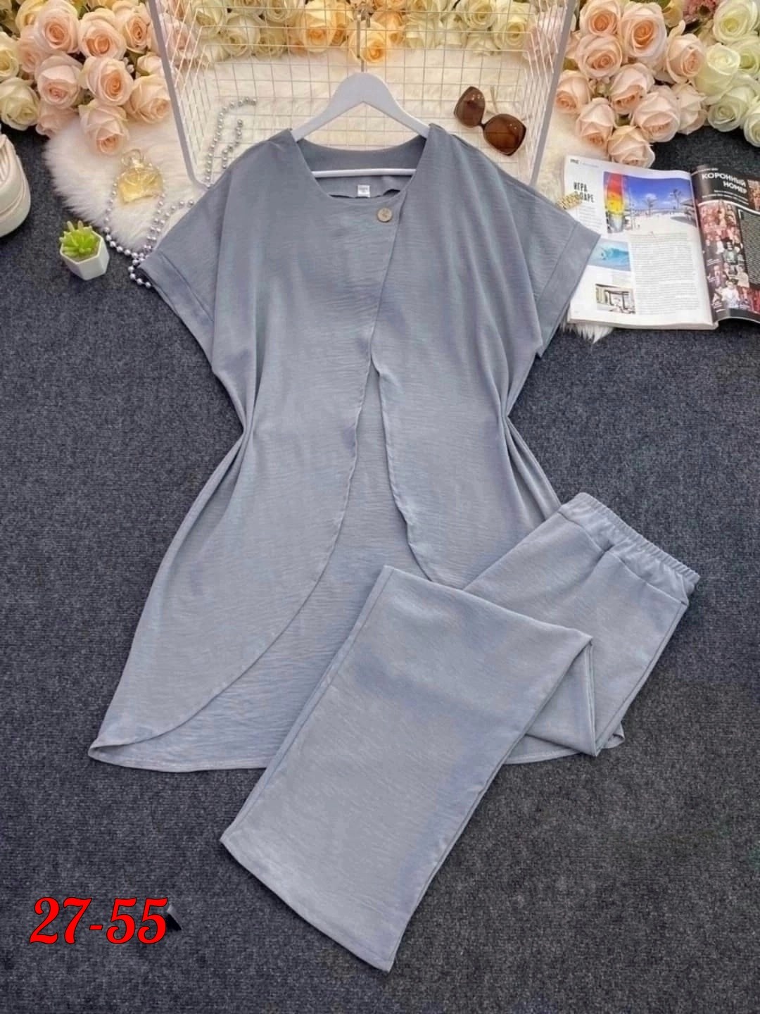 брючный костюм,серый брючный костюм,брючный комплект,брючный костюм женский,женские брючные комплекты