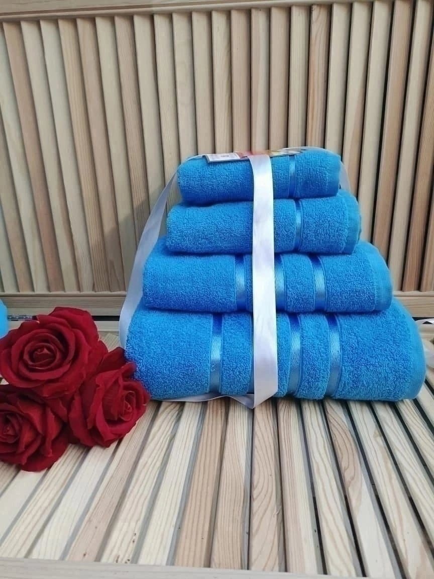 наборы махровых полотенец 4 штук,комплект махровых полотенец,набор махровых полотенец,комплект махровых полотенец 4 шт,набор полотенец