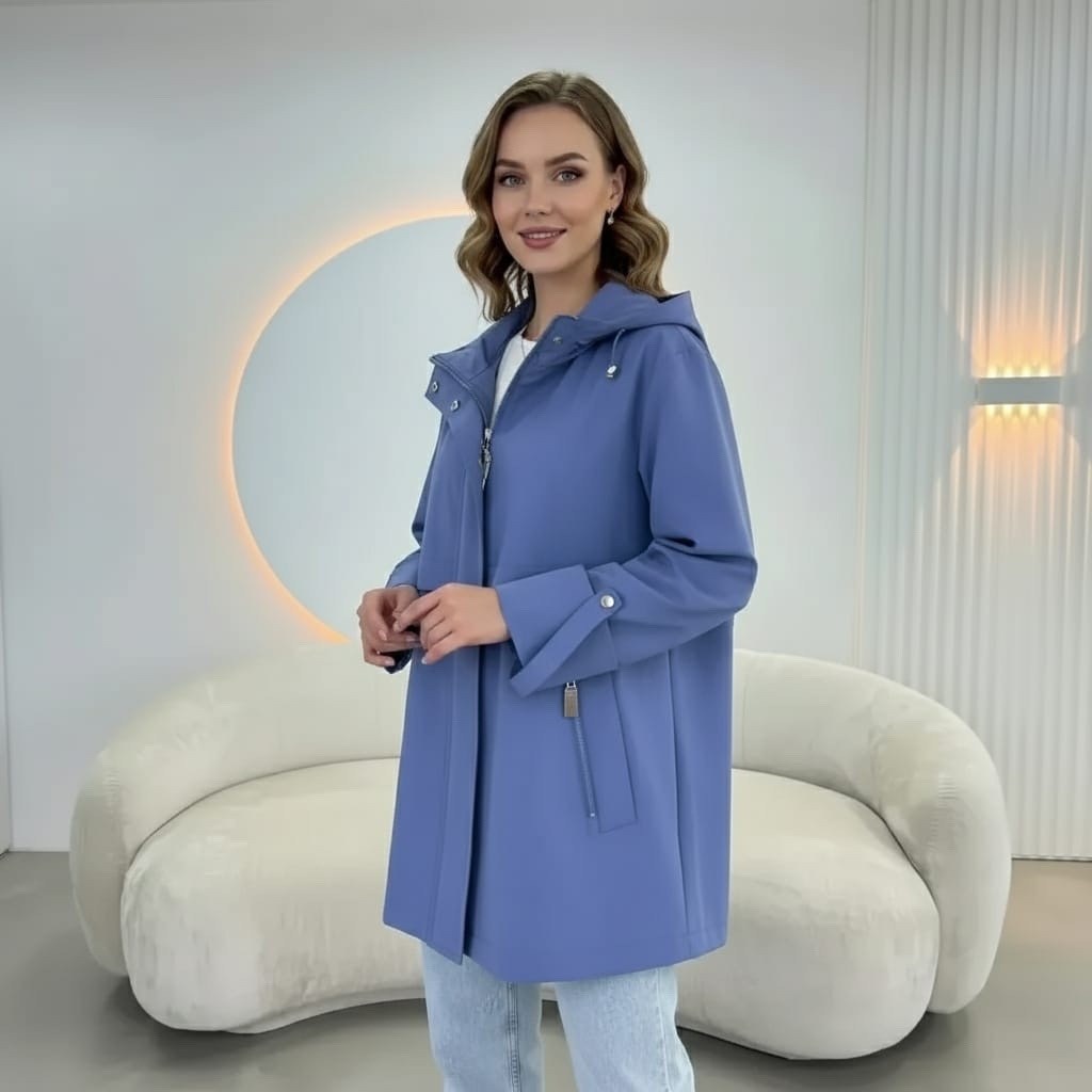 полупальто с капюшоном,полупальто,женские пальто,куртка,пальто