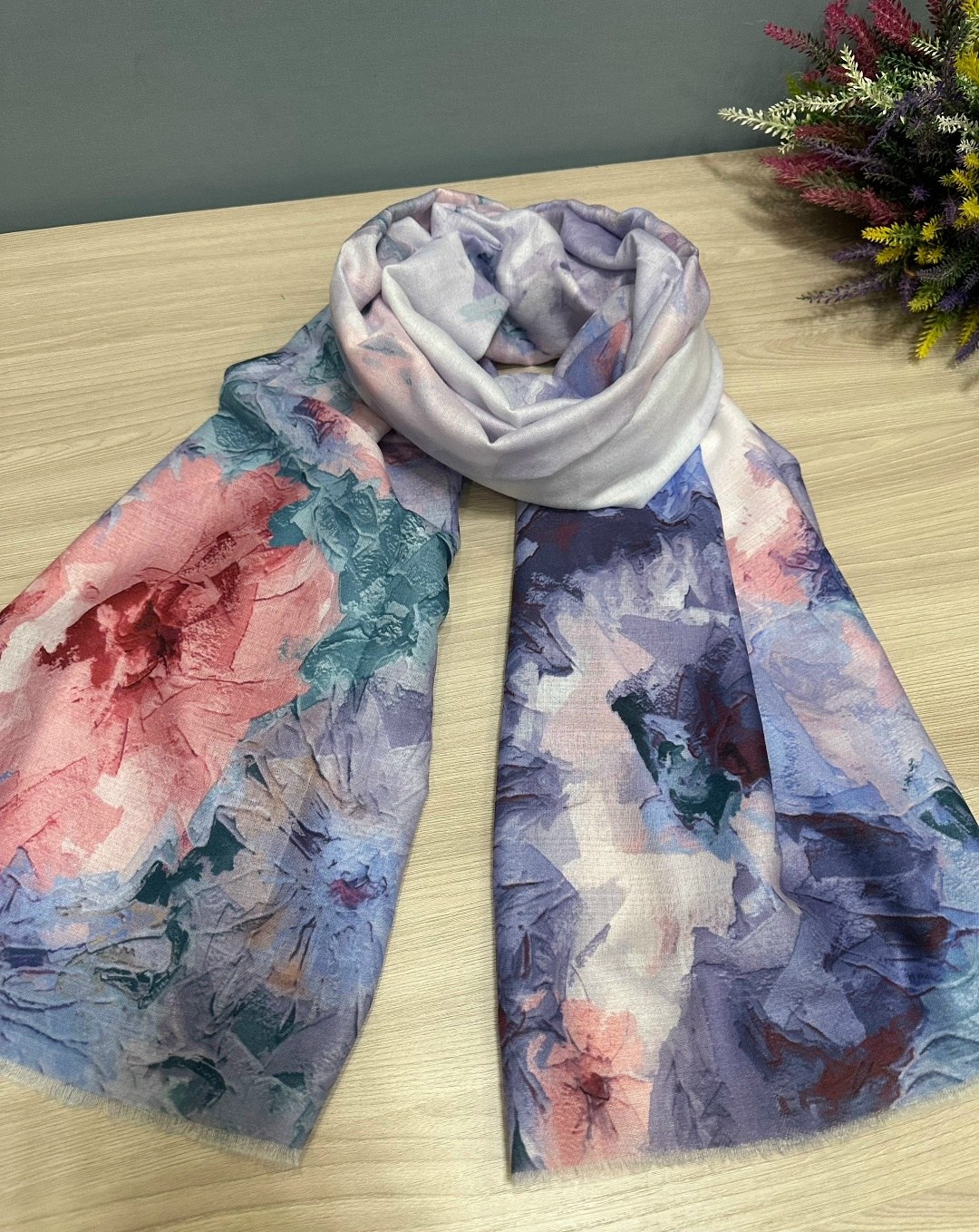 палантин женский,шарфы и платки,палантин,палантин женский с цветочным рисунком 180*80 см. арт. 1269170,женский шарф