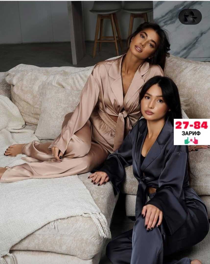 костюм брючный,пижама со штанами шелковая,атласный костюм,шелковая женская пижама,костюм женский в пижамном стиле