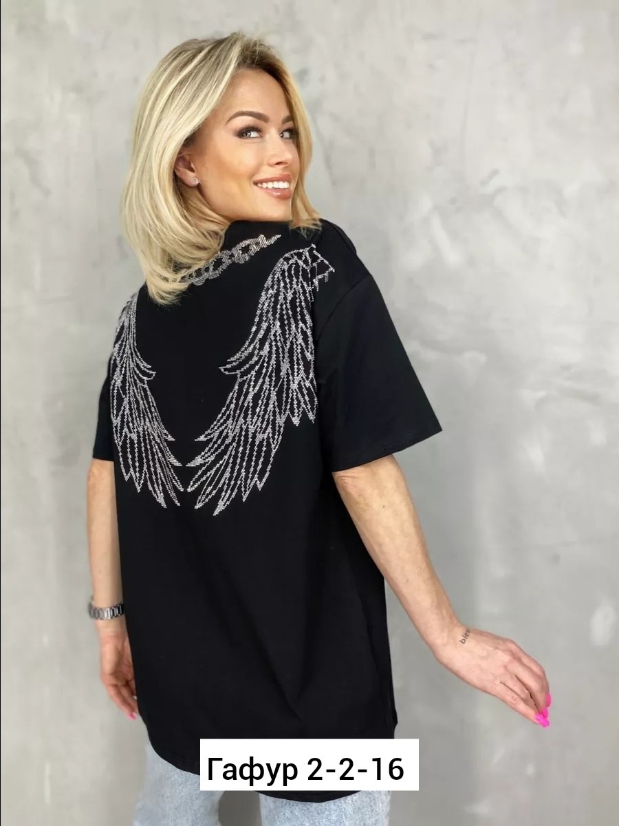 футболка женская оверсайз со стразами,футболка женская,футболка оверсайз со стразам,футболки модные,