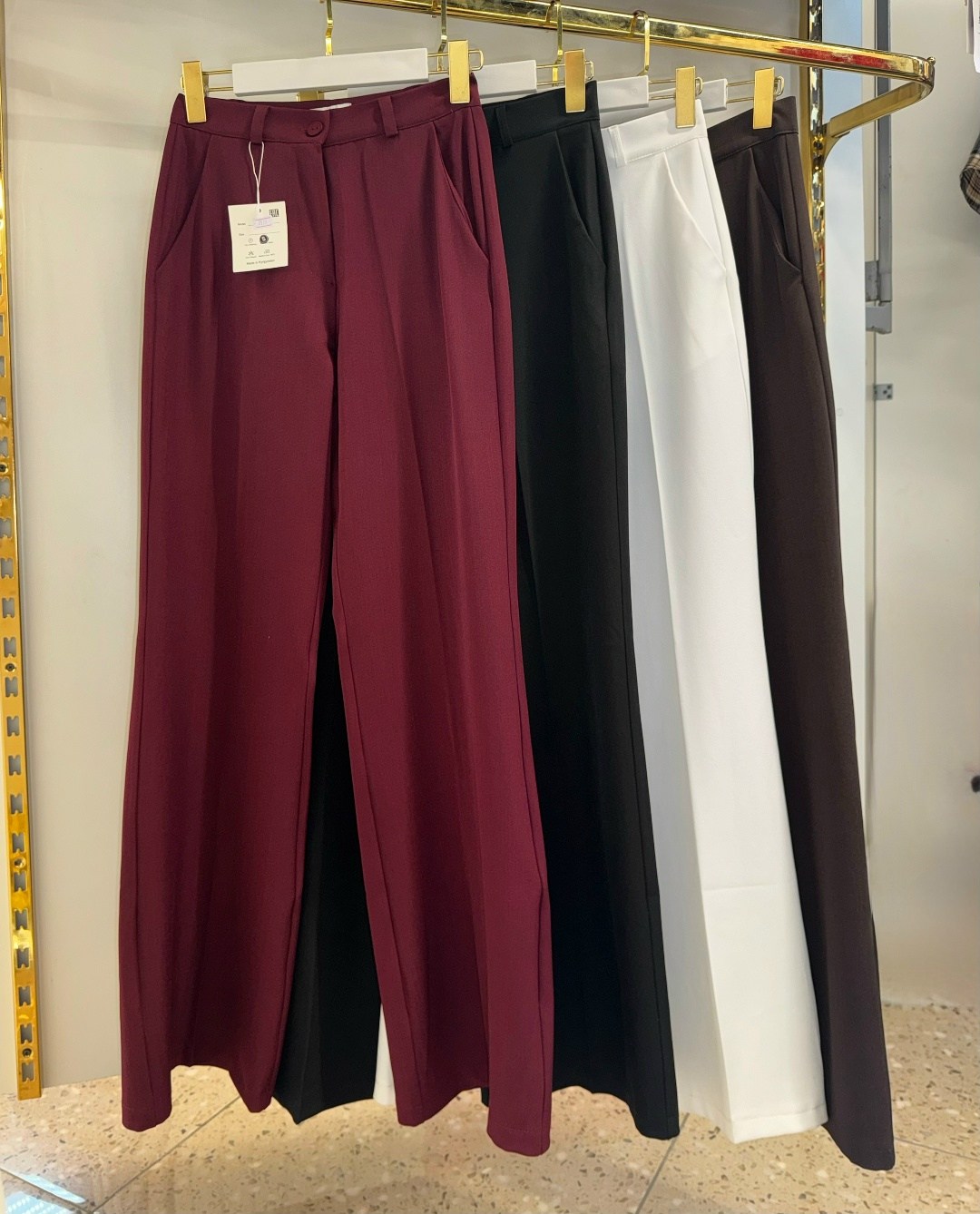 брюки бордовые,брюки марсала,женские брюки бордовые,remix брюки 248895 5685 бордовый,брюки палаццо бордовые