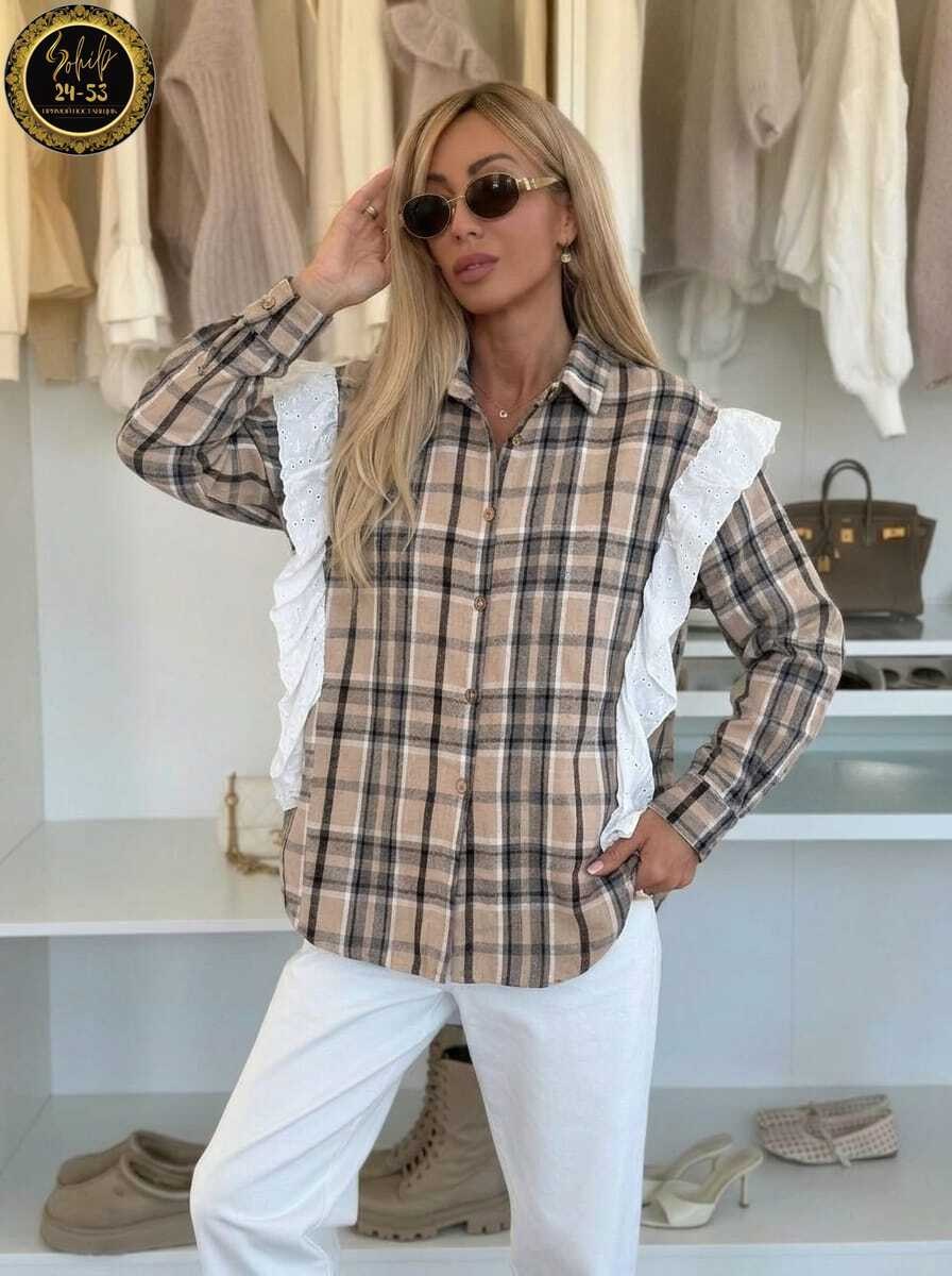 рубашка в клетку женская,женская рубашка,рубашка стильная,рубашка женская в клетку оверсайз,рубашка