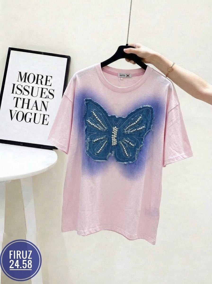 футболки женская,футболки для женщин,футболка с бабочками,летние футболки,футболки и топы
