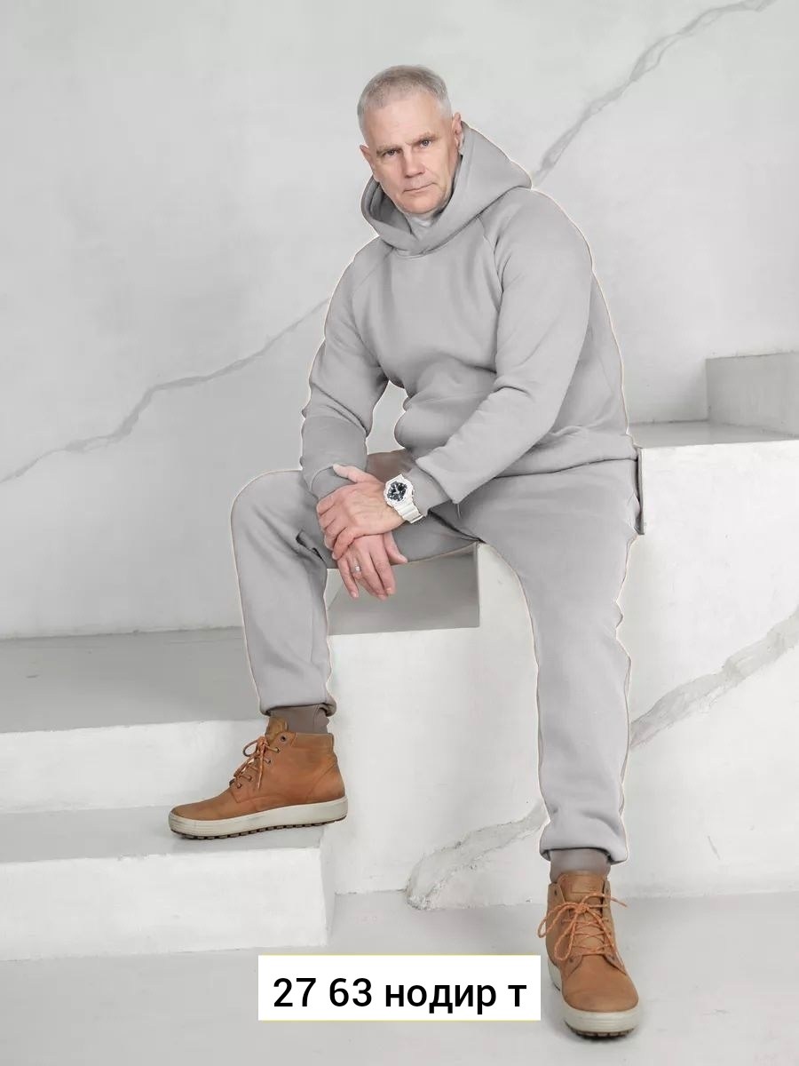 спортивный костюм с начесом asfashiondp,спортивный костюм мужской утепленный с начесом,спортивный костюм мужской теплый на флис,костюм мужской asfashiondp арни серый 46ru,спортивный костюм мужской уте