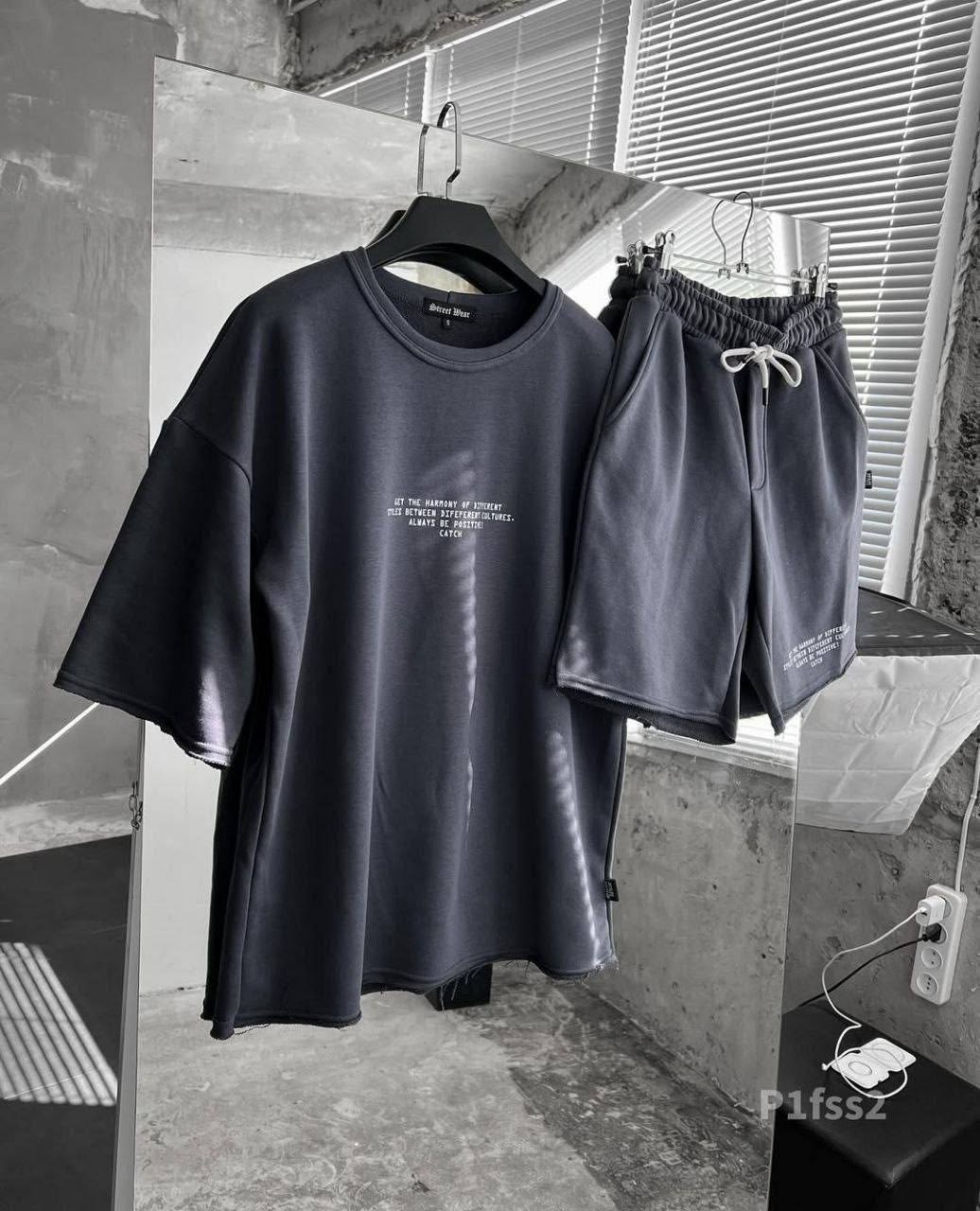 костюм оверсайз,костюм спортивный летний мужской,футболка и шорты костюм,спортивные костюм мужские с шортами,мужской костюм с шортами