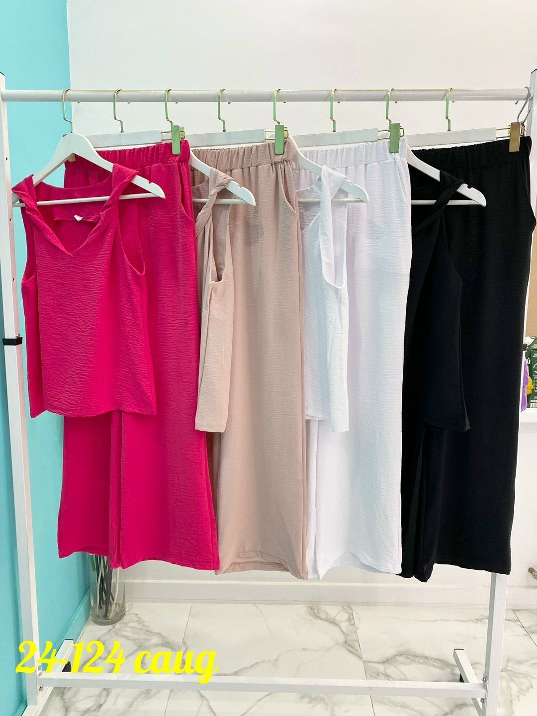 женский костюм с брюками палаццо,костюм женский летний с брюками палаццо,брючный костюм женский летний,брючный костюм летний,женский костюм двойка