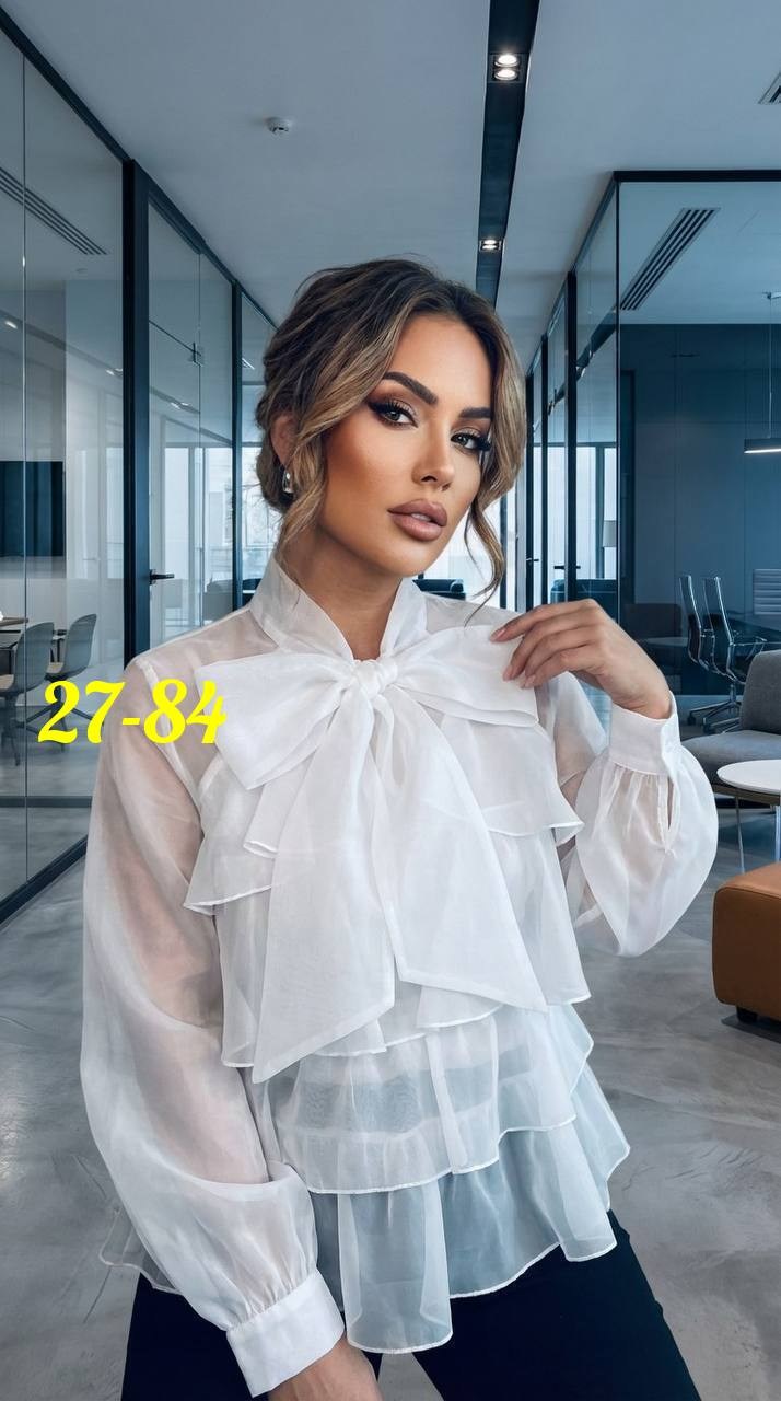 блузка шифоновая,блузка нарядная,блузка с бантом,блузка из шифона,блузка женская