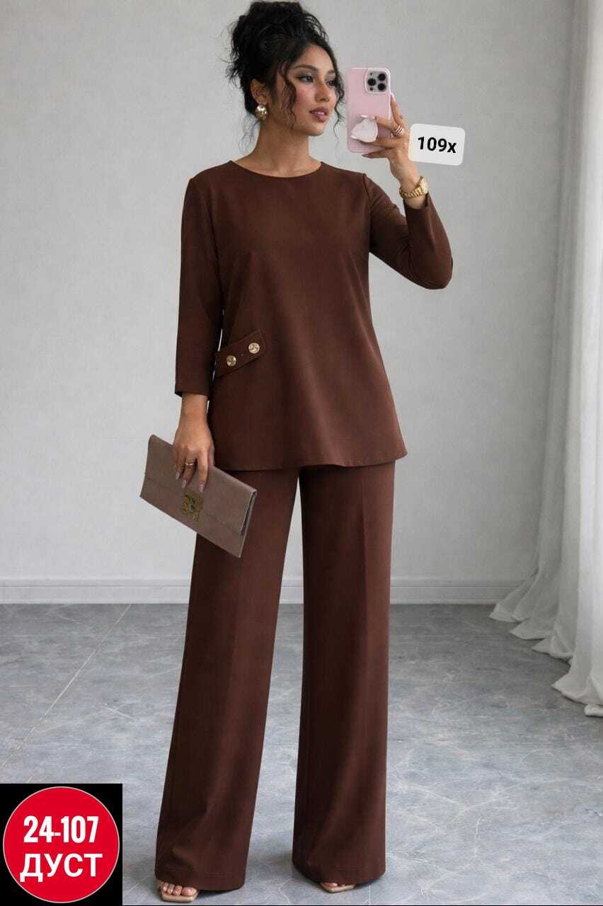 костюм двойка с брюками ihomelux 165360598,брючный костюм,брючные костюмы женские,женский брючный костюм двойка,костюм двойка женский с брюками