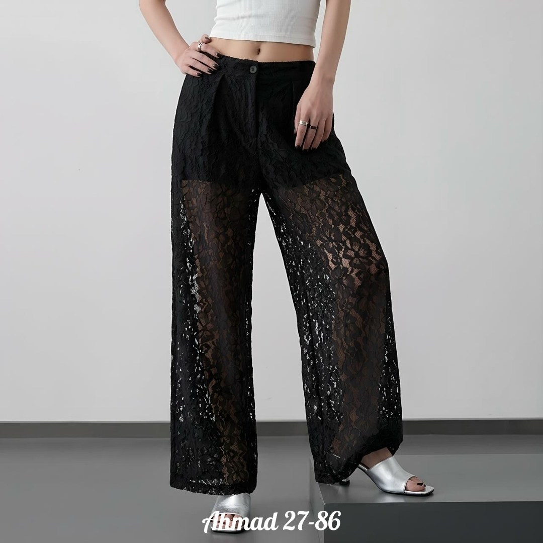 брюки прямые из кружева mollis,кружевные брюки,брюки с кружевом,кружевные штаны,брюки прямые из кружева