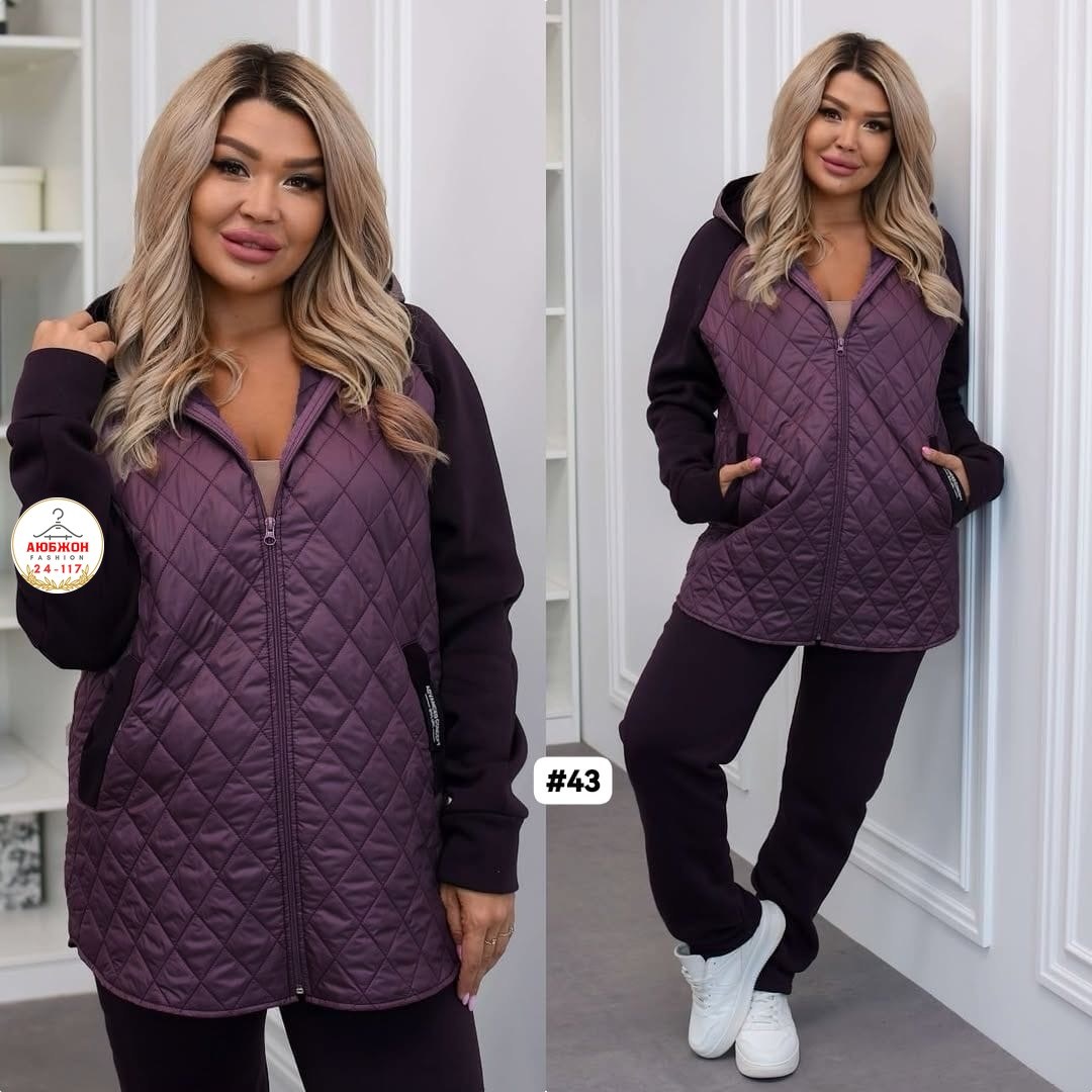 костюм двойка женская,женские костюмы больших размеров,женские стеганые куртки больших размеров для полных женщин,женская демисезонная куртка,демисезонная куртка