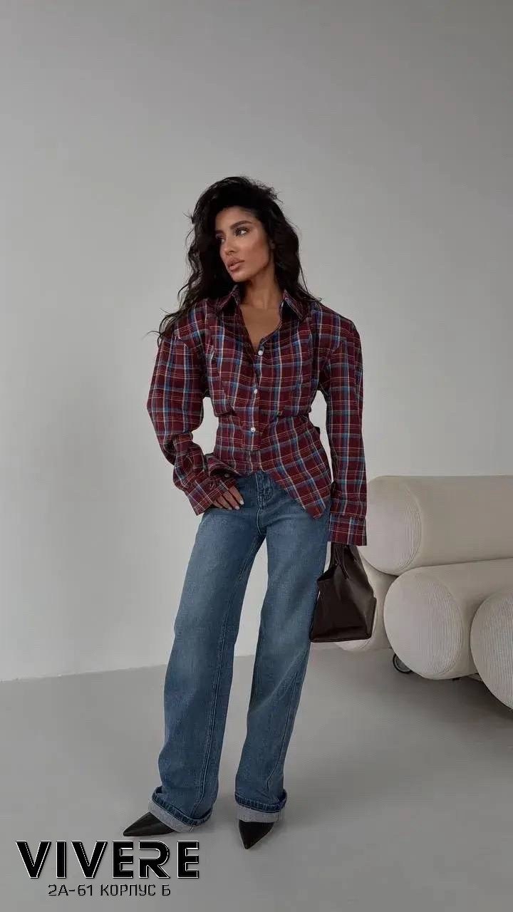 рубашка женская в клетку оверсайз,рубашка в клетку женская,рубашка в крупную клетку,рубашка оверсайз в клетку harizmic,рубашка в клетку